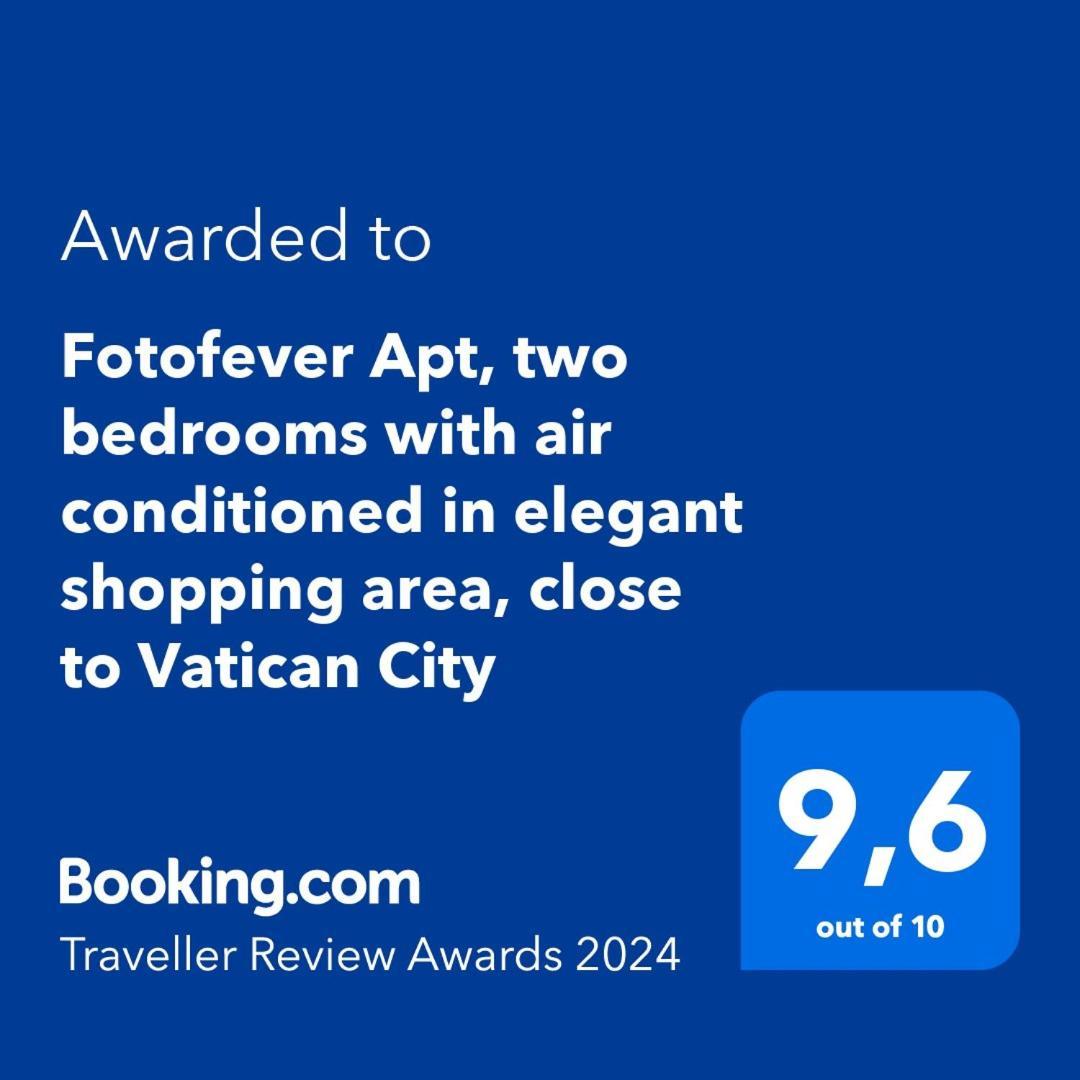 Fotofever Apt, Two Bedrooms With Air Conditioned In Elegant Shopping Area, Close To Vatican City Roma Dış mekan fotoğraf